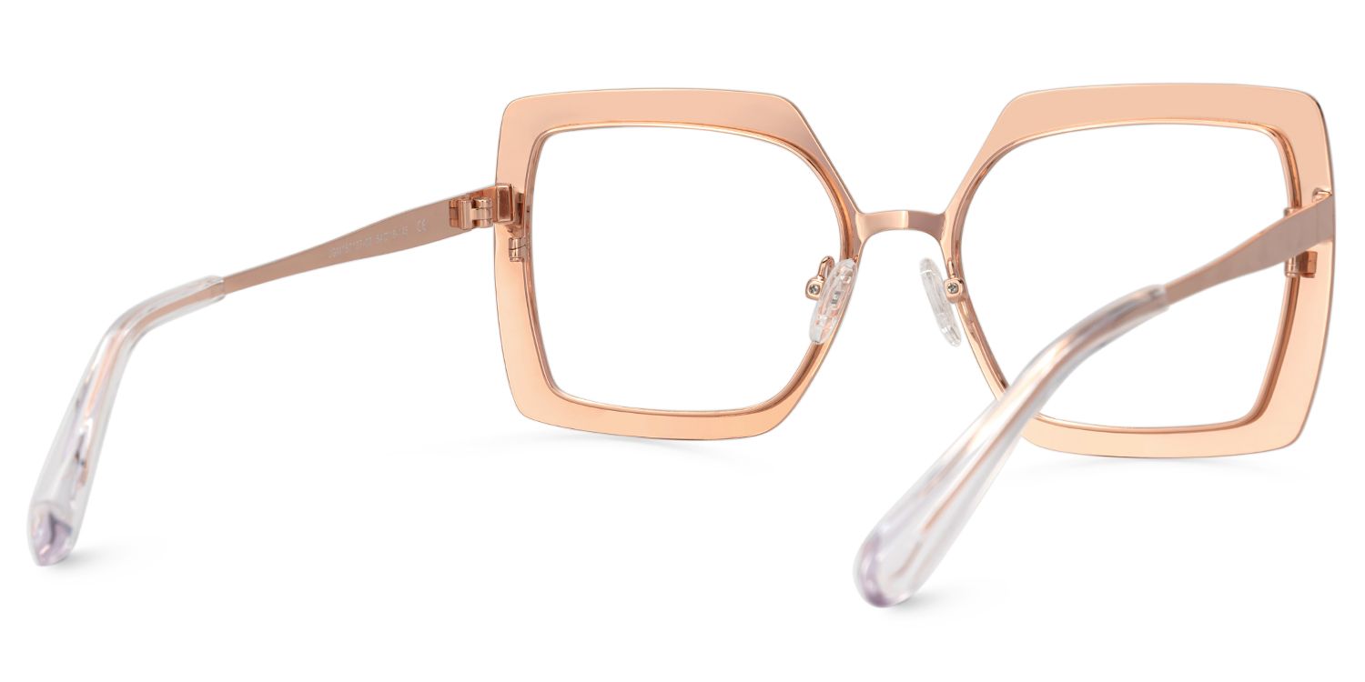 Women Square Sharron Cherry Glasses | ZEELOOL UK3