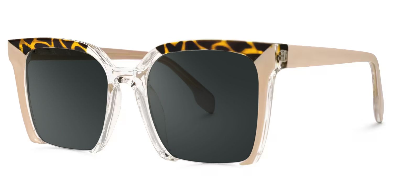 Misty Square Pink Sunglasses1