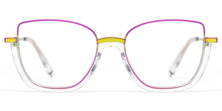 Coleman Square Iridescent Glasses