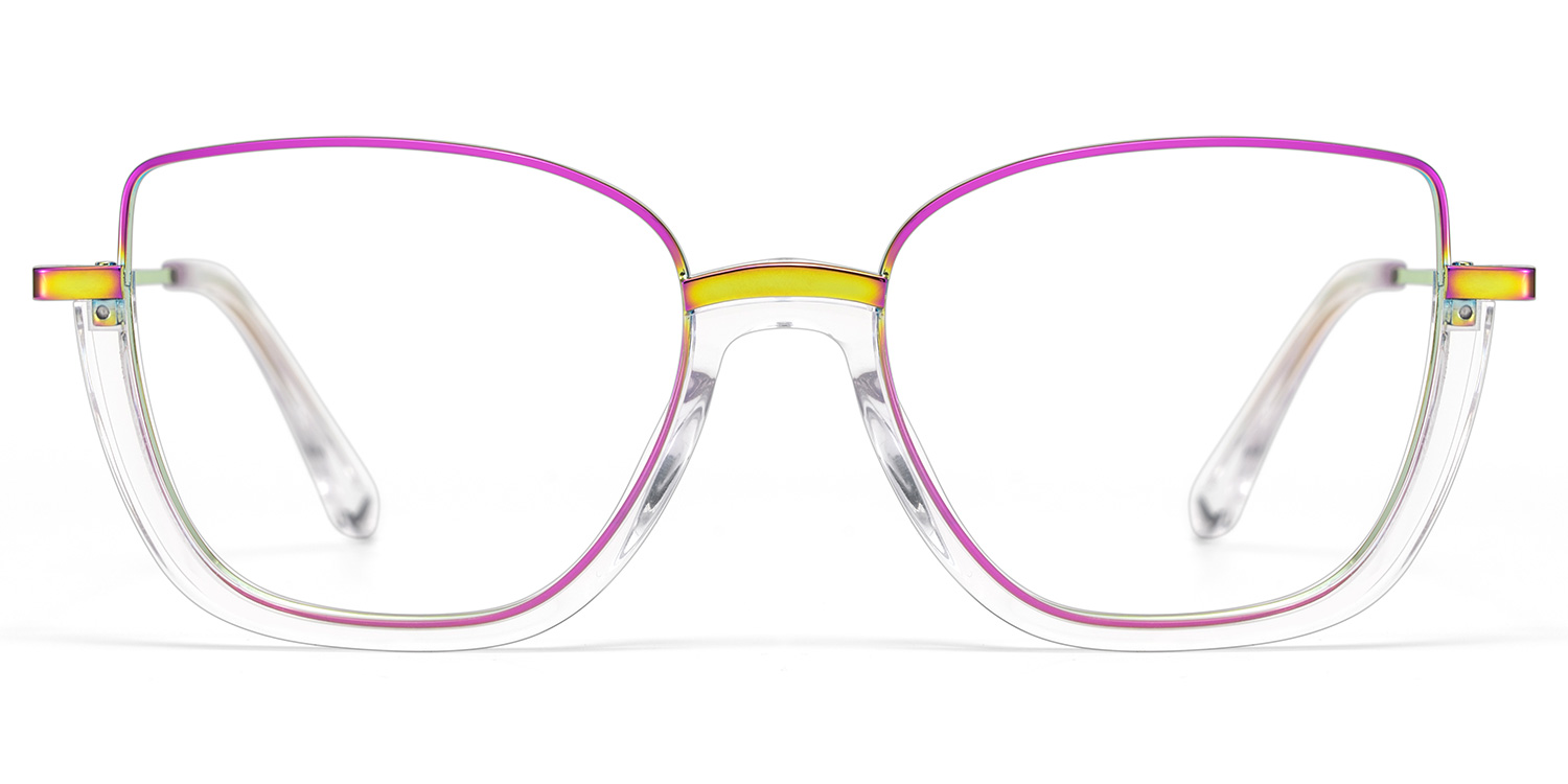 Coleman Square Iridescent Glasses