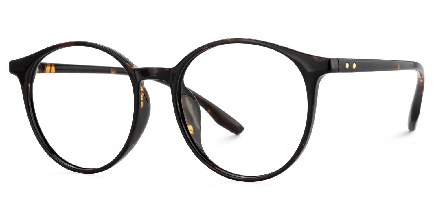 Blanco Round Tortoise Glasses | ZEELOOL UK1