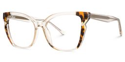 Nunnally Cateye Beige Glasses2