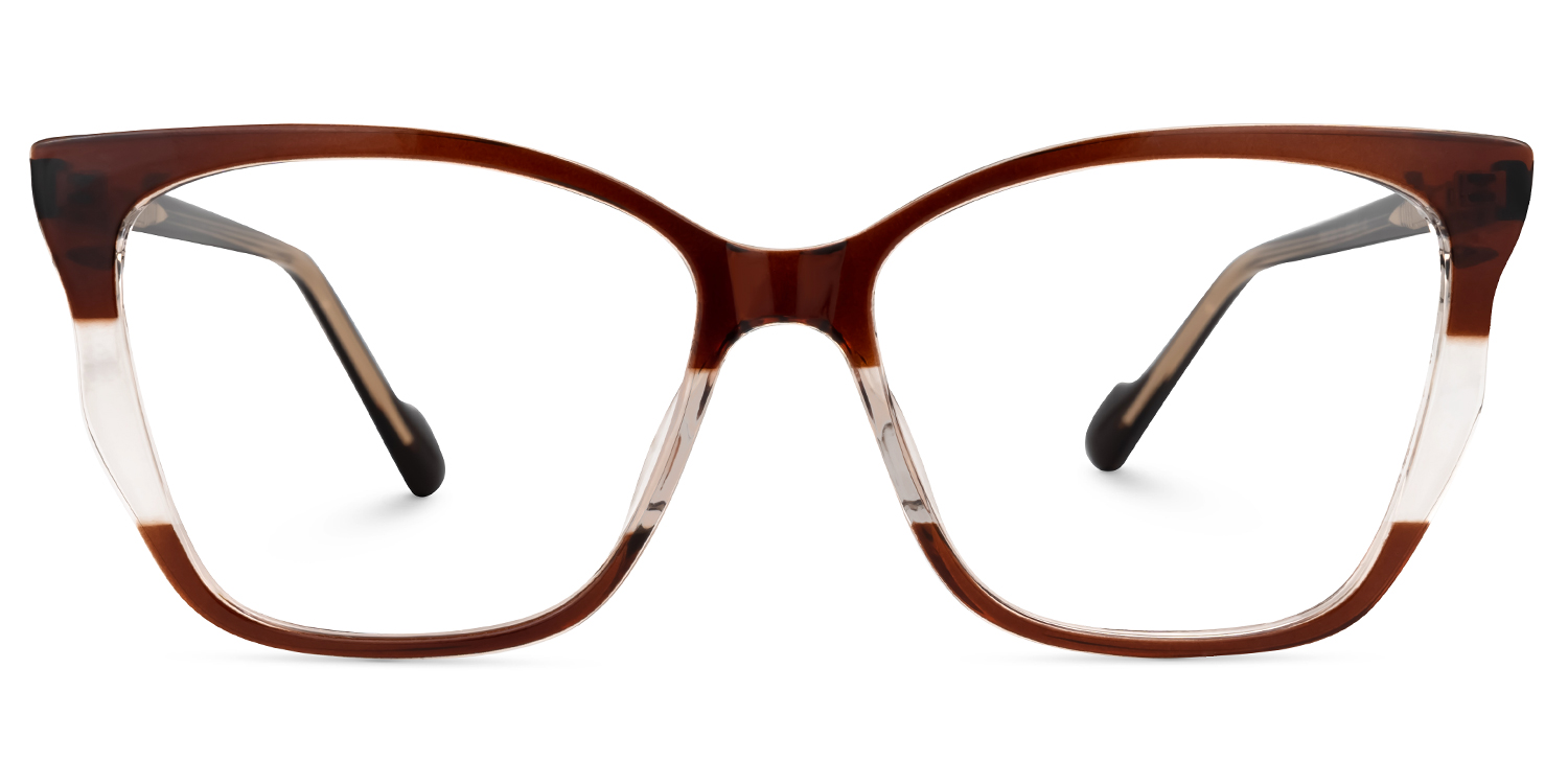 Gianna Cateye Brown Glasses0