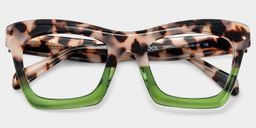 Benitez Two-Tone Square Glasses3