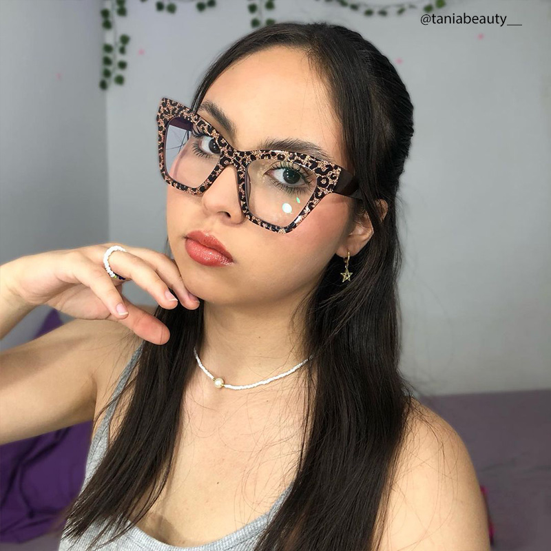 Ansyah Cateye Leopard Glasses7