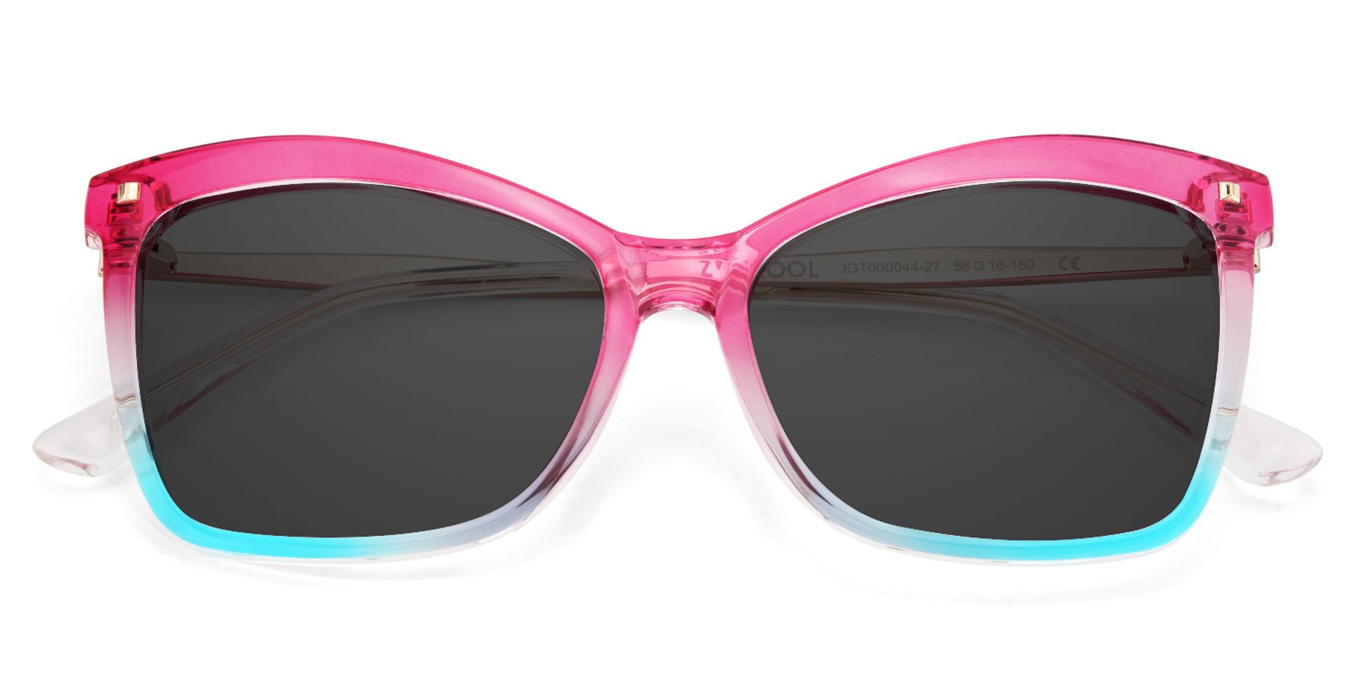 Pink-Blue Color Eyeglasses for Isaebella Frame Glasses | ZEELOOL UK1