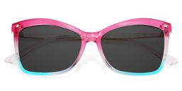 Isaebella Butterfly Pink Blue Sunglasses1