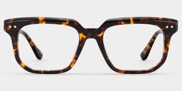 Michael Square Tortoise Glasses1