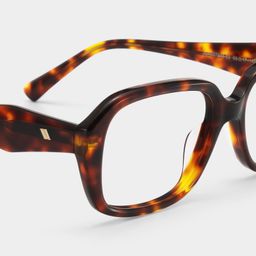 Rowan Tortoise Rectangle Glasses4