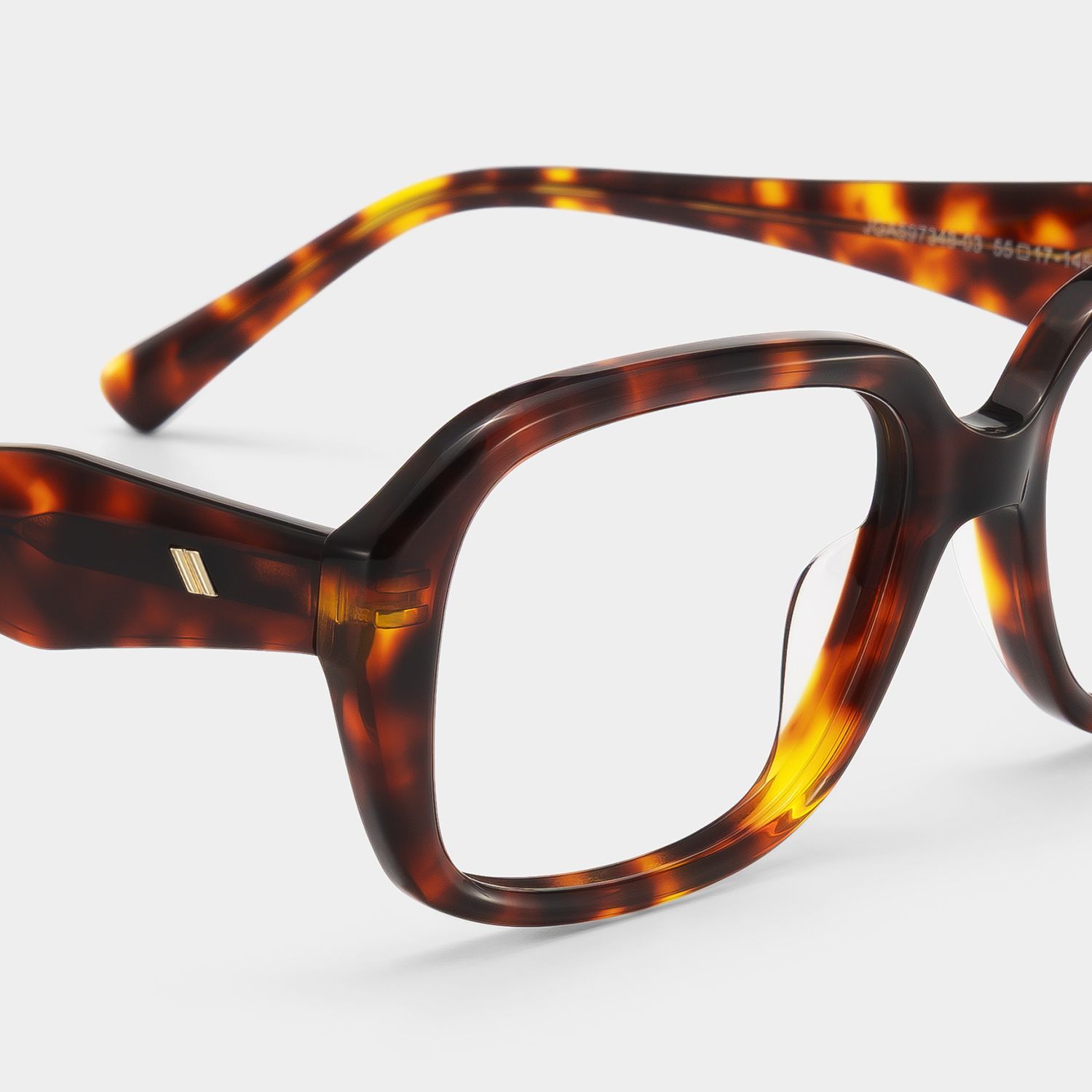 Rowan Brown Tortoise Rectangle Glasses for Women | ZEELOOL5