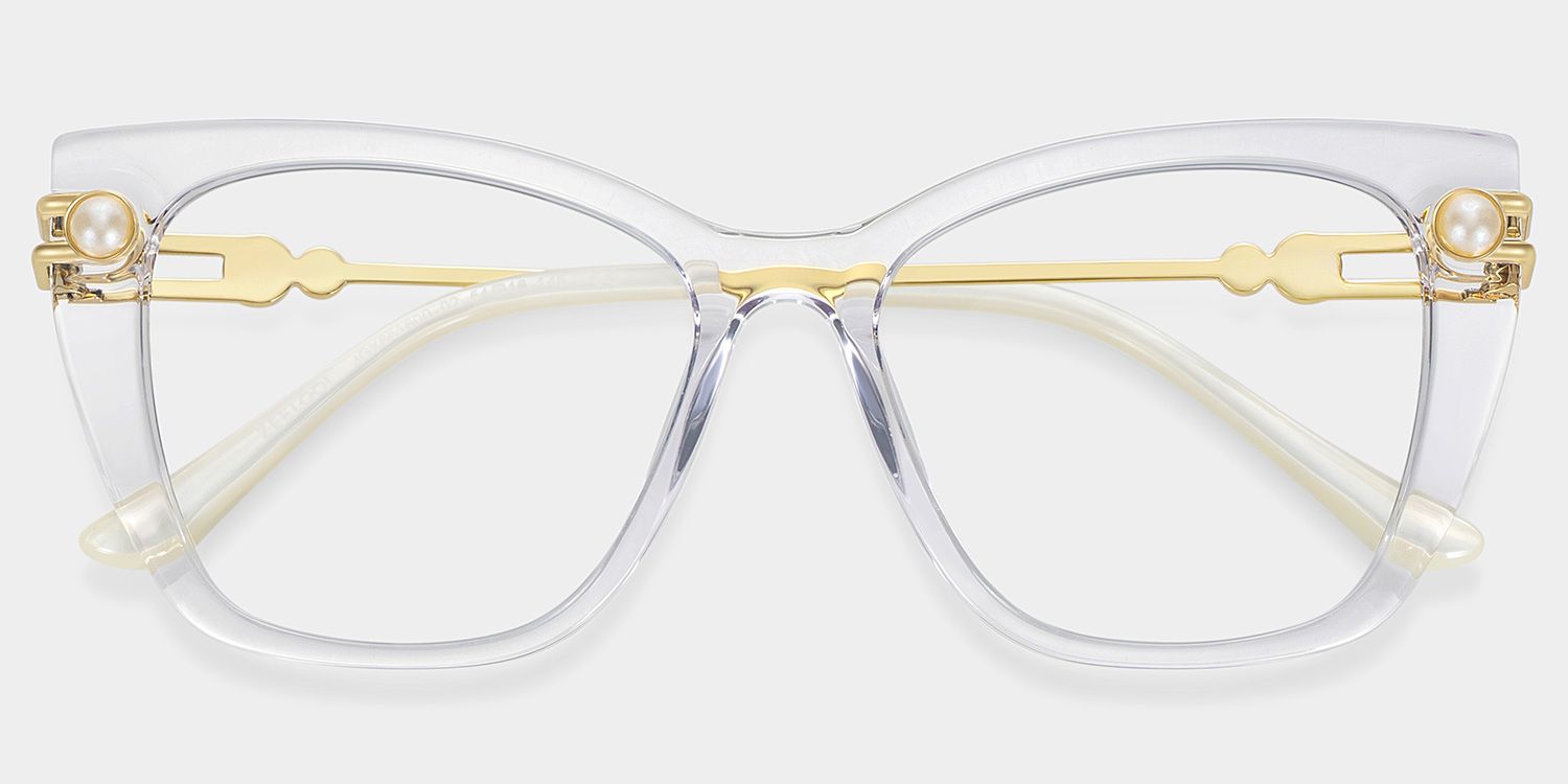 Victor Eyeglasses in Cat eye Clear Frame | ZEELOOL UK3