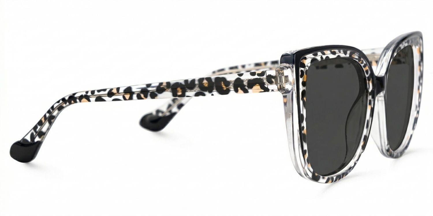 Fenn Tr90 Black Tortoise Frame Sunglasses | ZEELOOL UK2