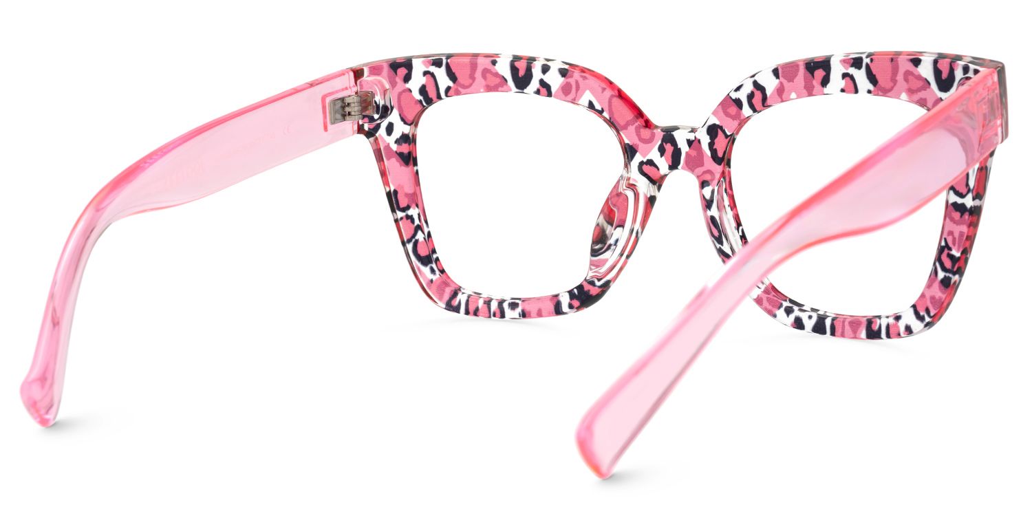 Malcolm Large Havana glasses frames with Transparent Arms | ZEELOOL UK4