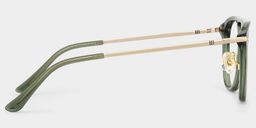 Isabelle Green Aviator Glasses3