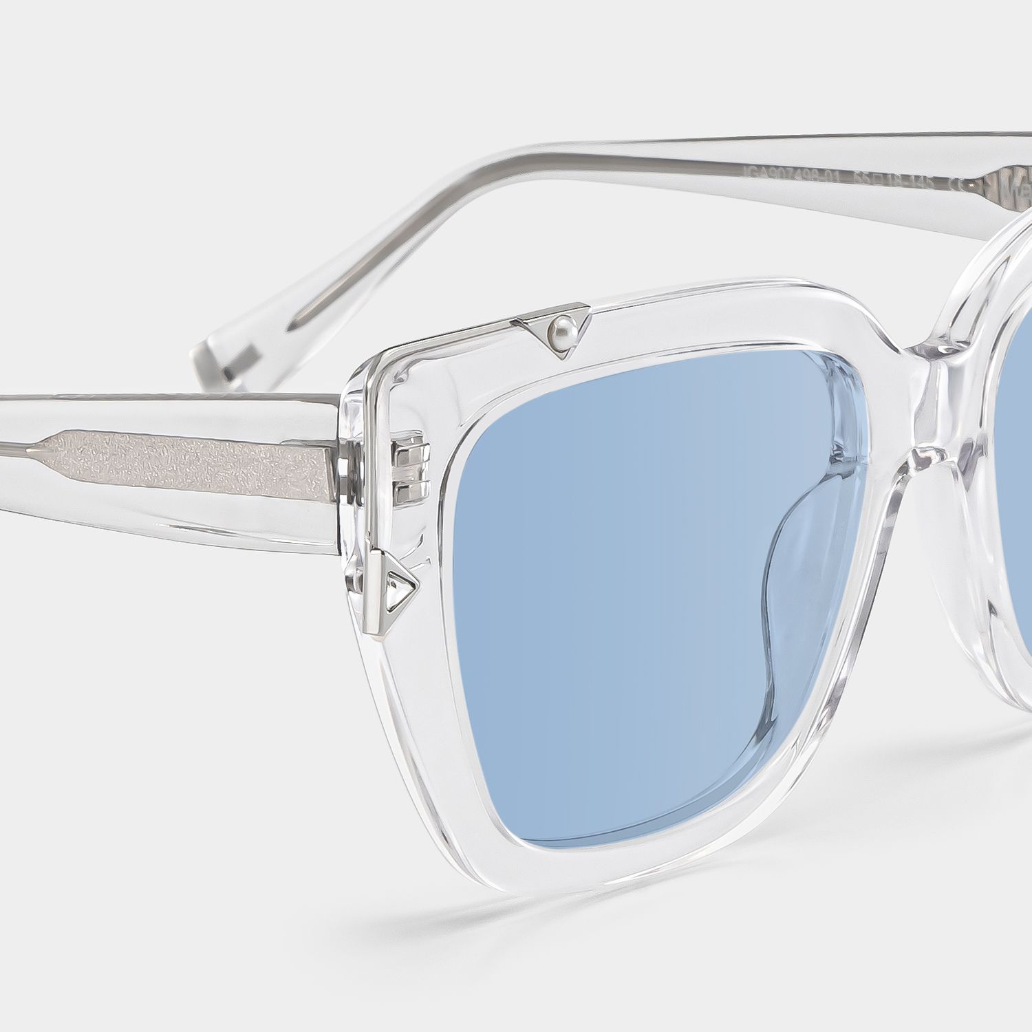 Marilyn Clear Frame Sunglasses with Butterfly Style | ZEELOOL UK5