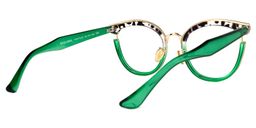 Laraine Two-Tone Cat eye Glasses3