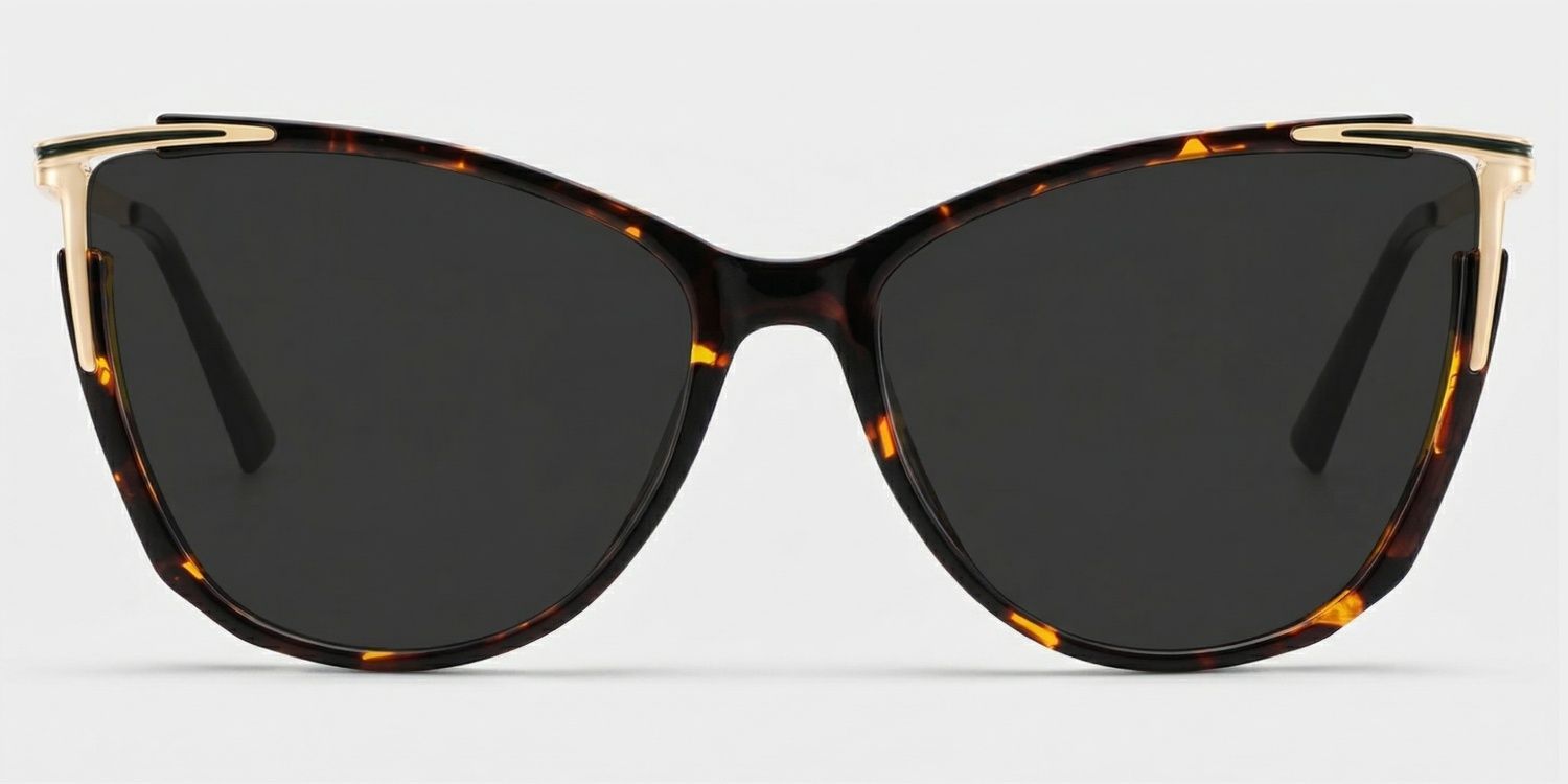 Yomary Cateye Tortoise Thin Frame Glasses | Zeelool0