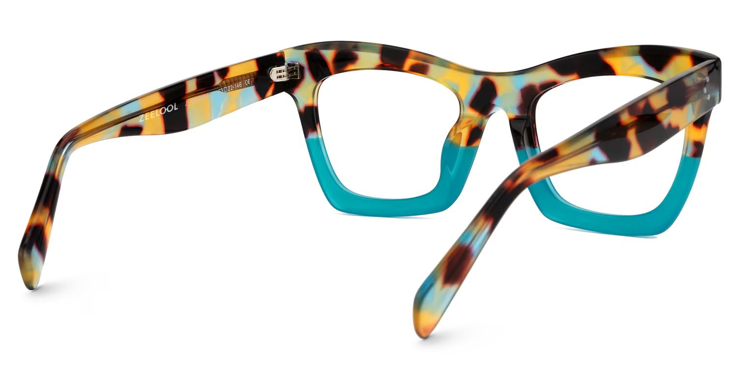 New Arrival Peacock-Blue Color for Benitez Frame Glasses | ZEELOOL UK3