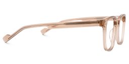 Felixe Rectangle Beige Glasses2