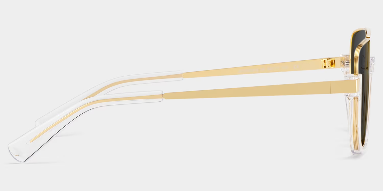 Oromiya Aviator Clear Glasses3