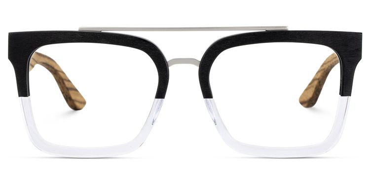 Pascal Aviator Two-Tone Glasses
