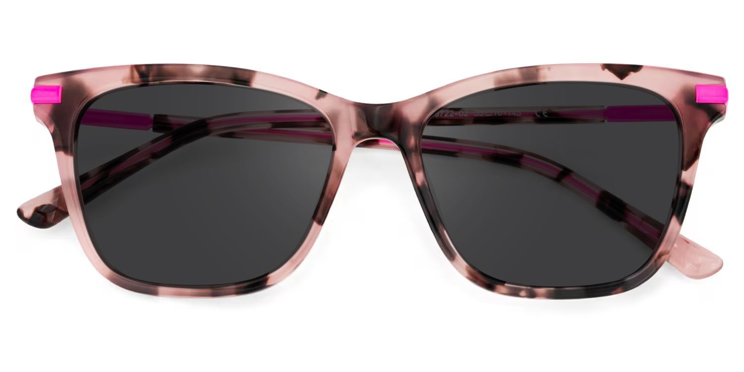 Eliot Tortoise Rectangle Polarized Sunglasses for Driving | ZEELOOL UK1
