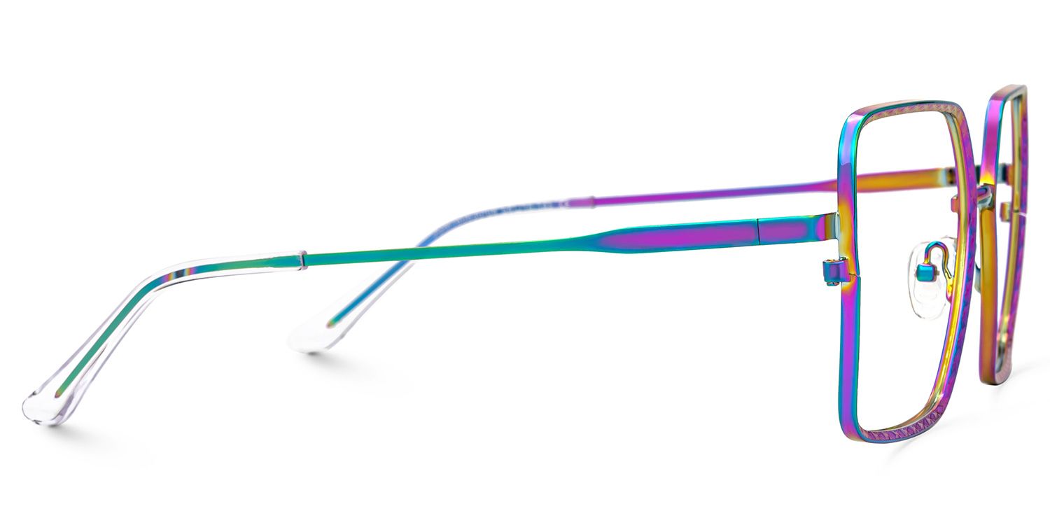 Square Toure Iridescent Frames Designer Glasses2