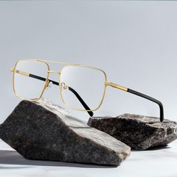 Iris Aviator Gold Glasses1