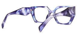 Sileidy Geometric Purple Glasses3