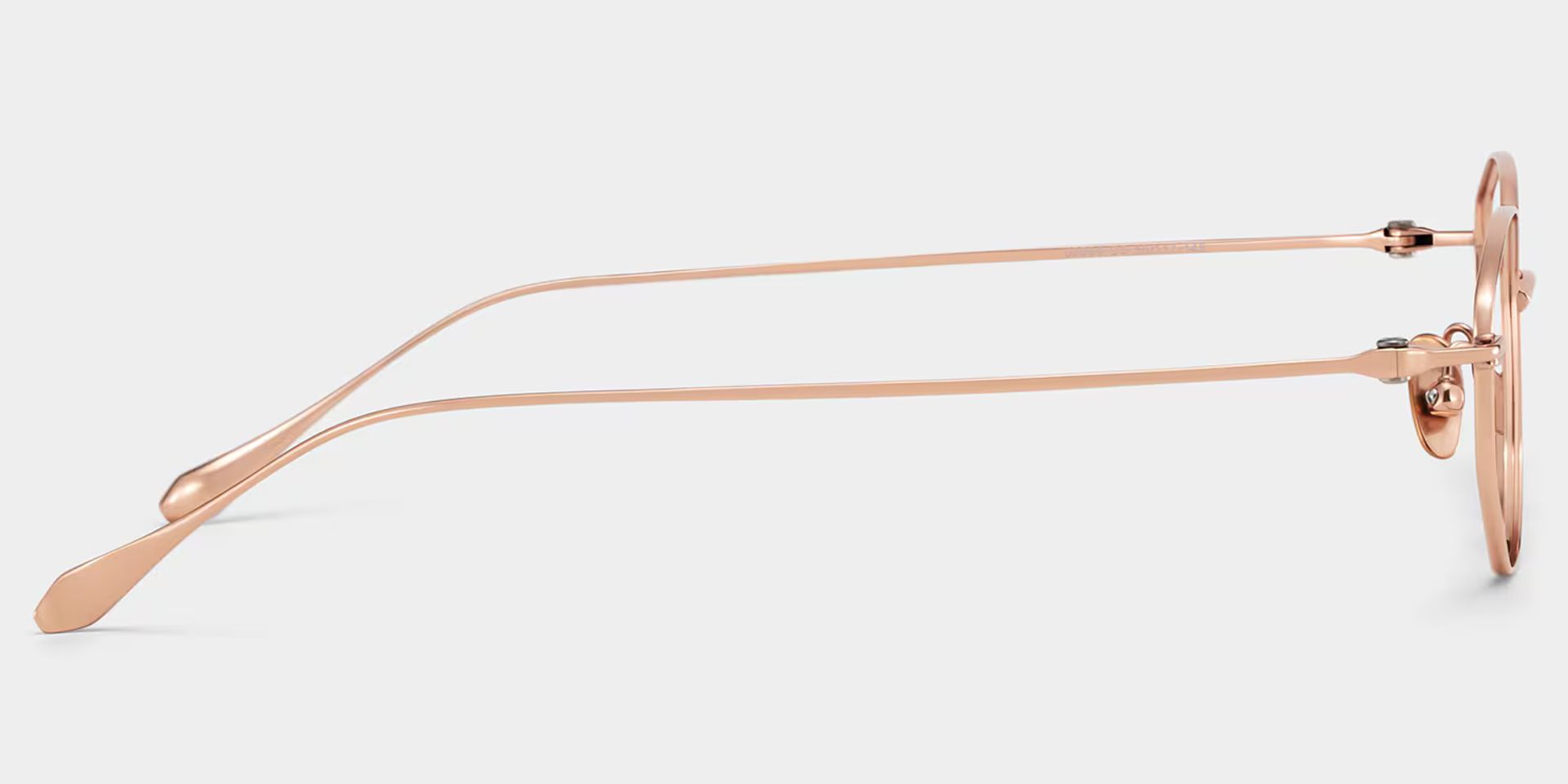 Everett Gold Frame Glasses with Geometric Frame Online |  ZEELOOL UK5