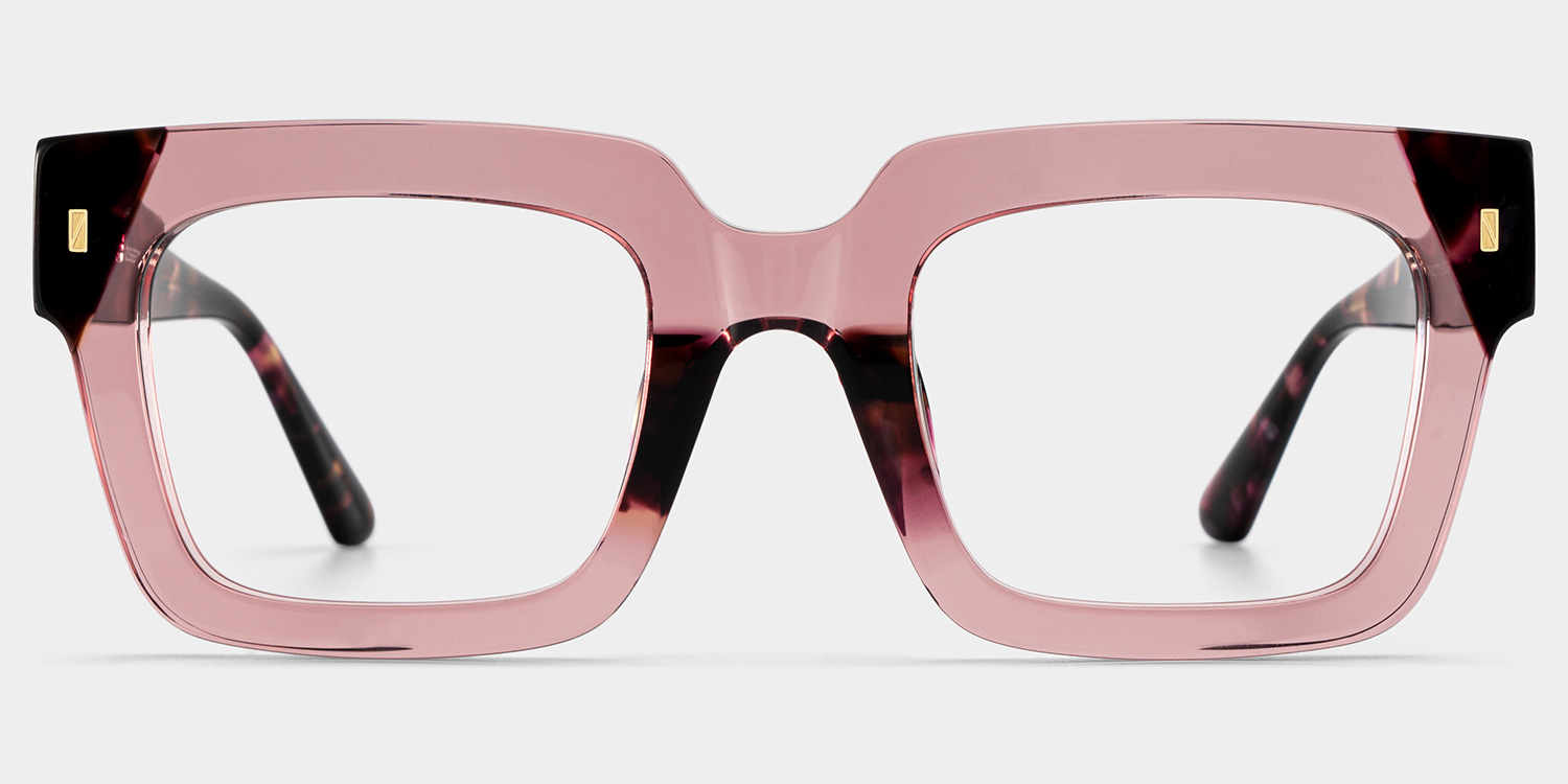 Sarah purple square frame glasses Online | ZEELOOL0