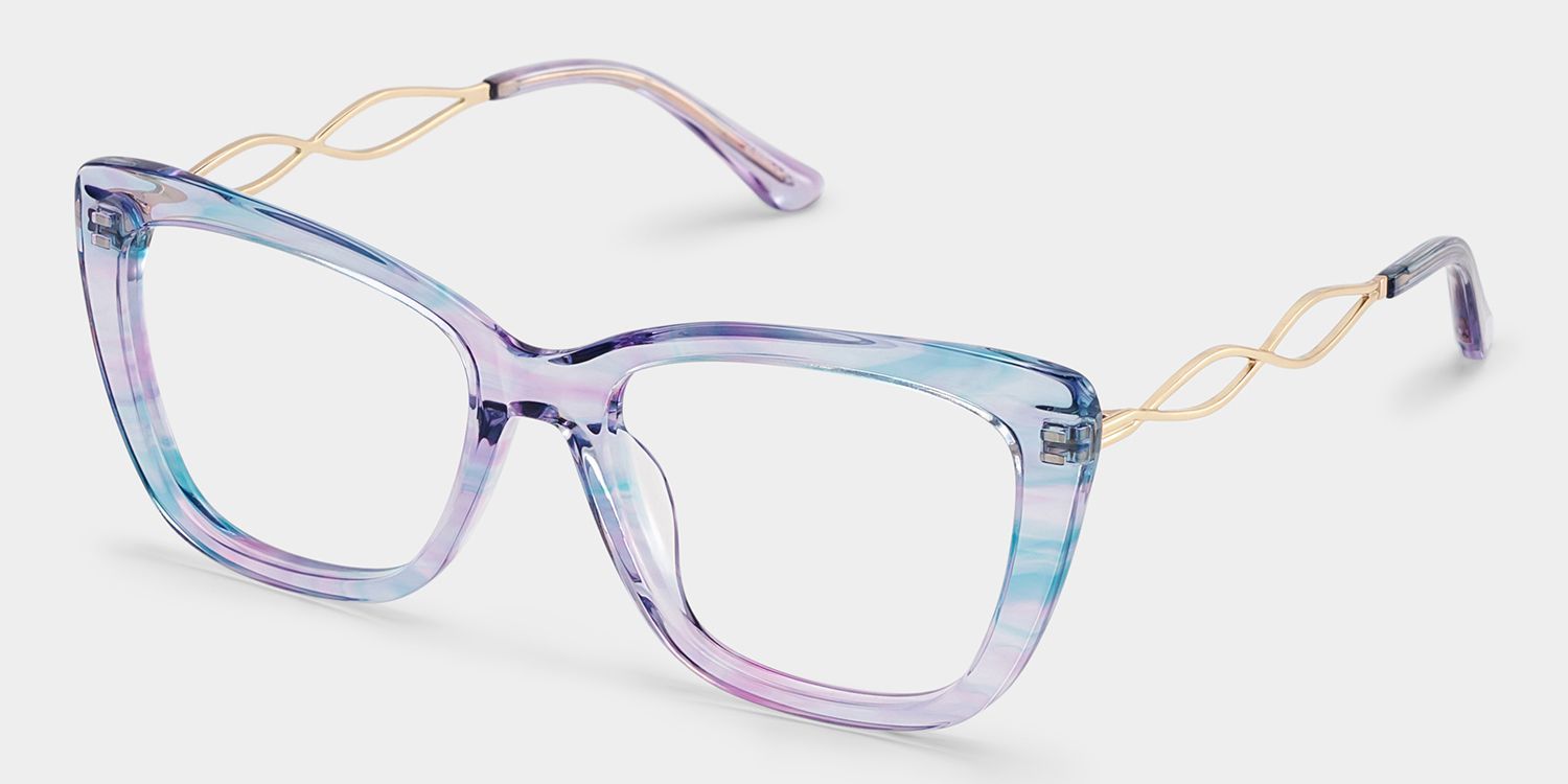 Remi Bloom Purple Butterfly Mixed Eyegasses for the Female | ZEELOOL3