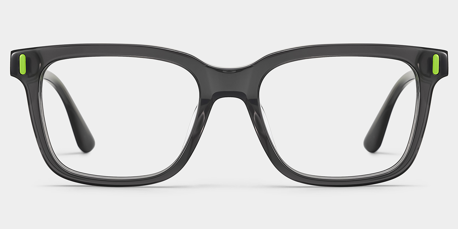 Axel Rectangle Gray Glasses2