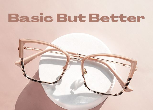 Mariie Butterfly Two-Tone Glasses hover