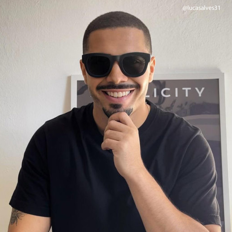 ZEELOOL Jalitha Square Black Sunglasses
