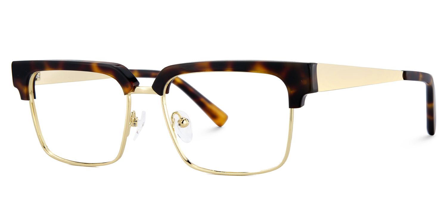 Tortoise Browline Frame Glasses - Gerena on Sale | ZEELOOL UK3