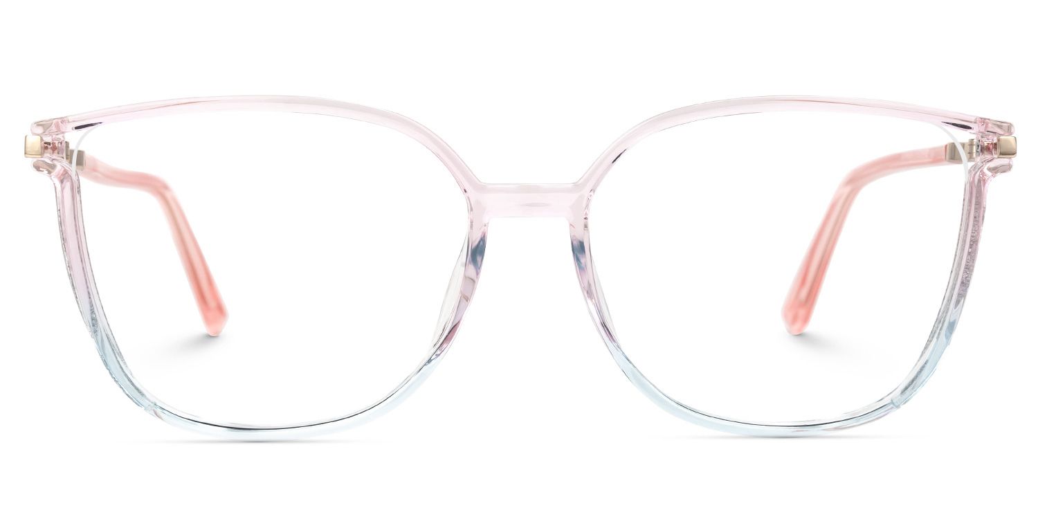 Square Rodz Two-tone Eyeglasses with Clear Frames0
