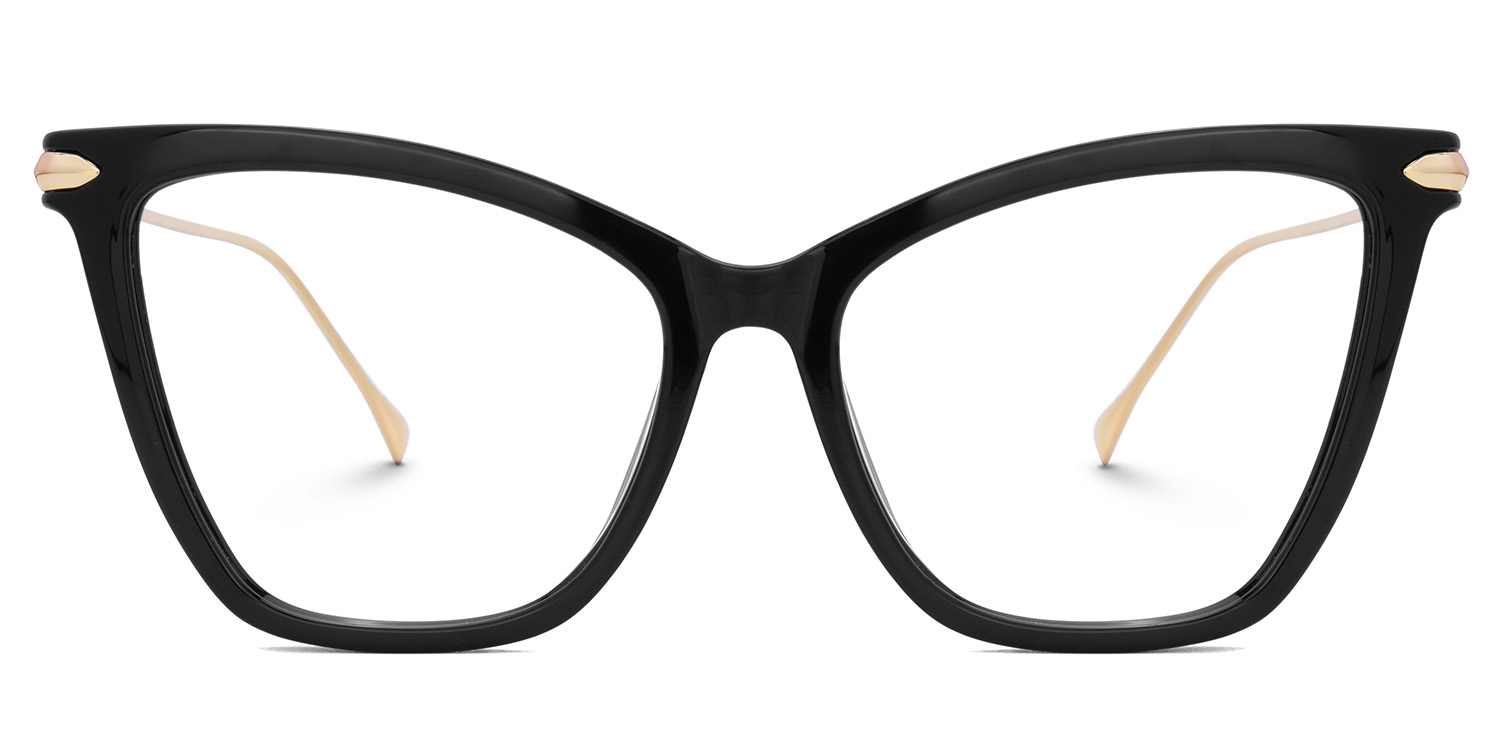 Hilary Butterfly Black Glasses good-img