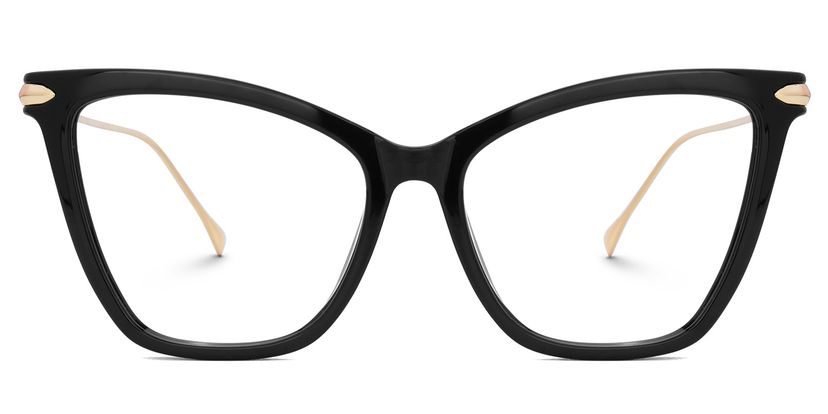 Hilary Butterfly Black Glasses