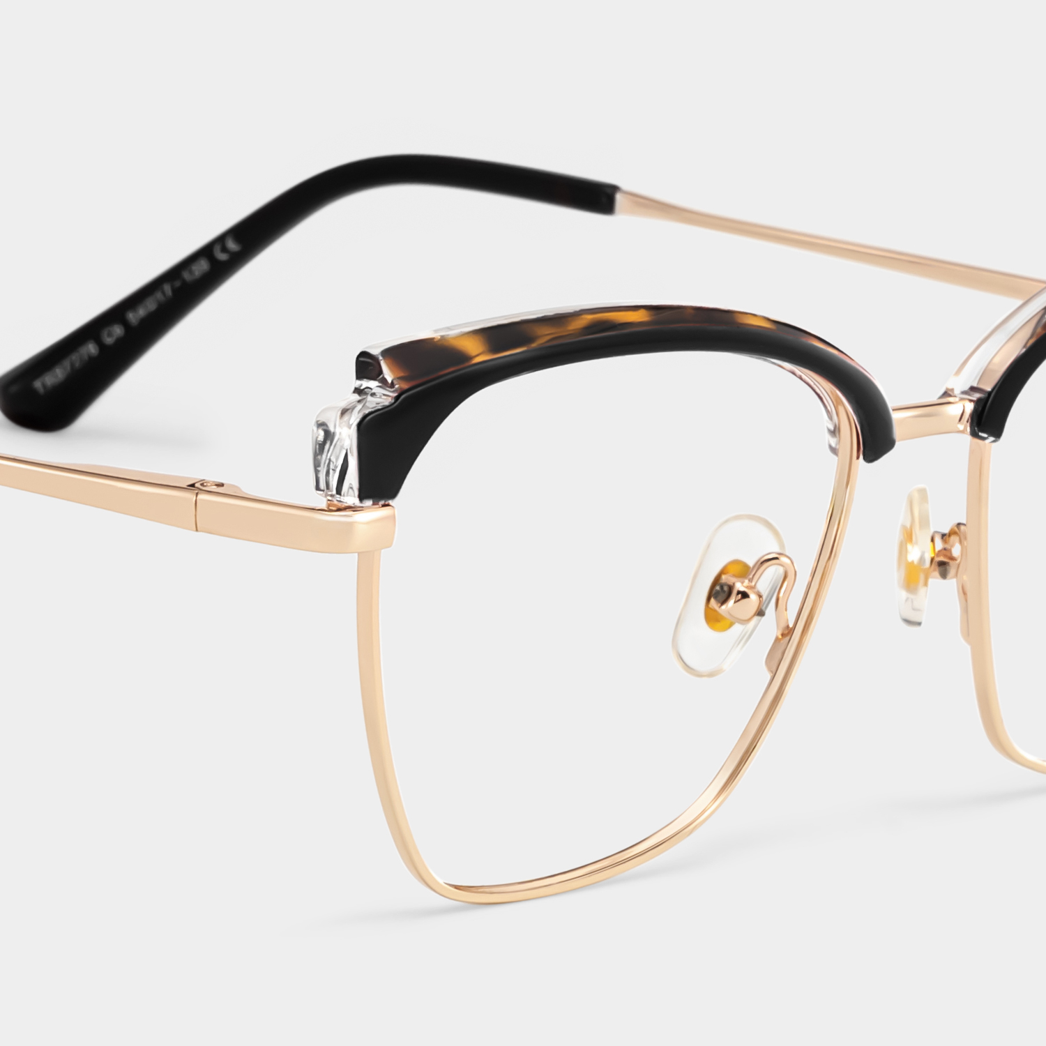 Phoebe Browline Tortoise Frame Eyeglasses for Woman| ZEELOOL UK5