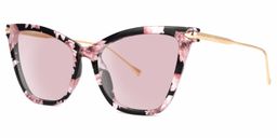 Hilary Butterfly Pink Floral Sunglasses1