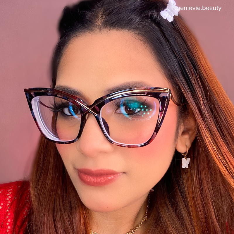 Winston Butterfly Floral Glasses6