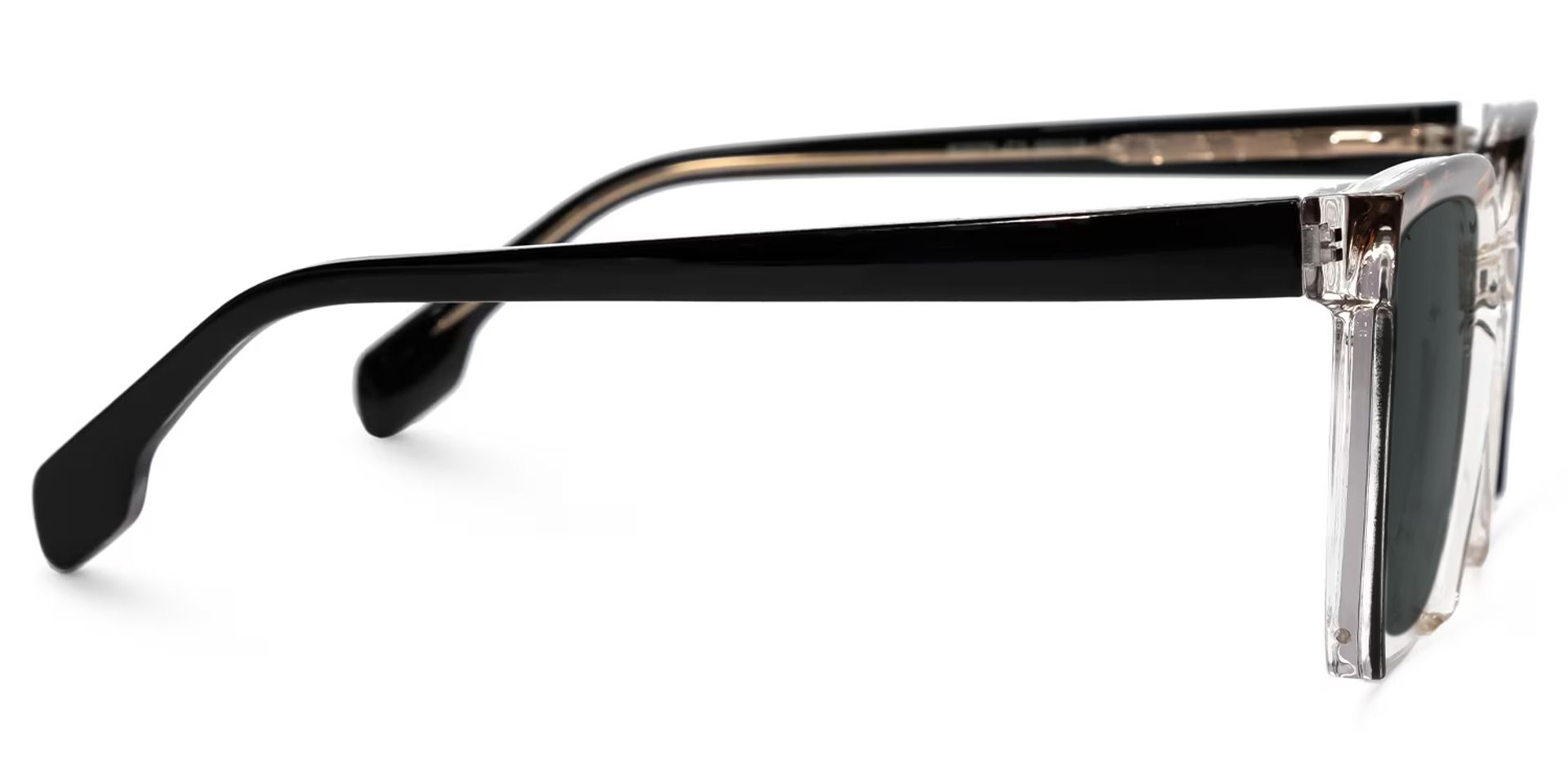 Misty Square Black Sunglasses | ZEELOOL UK2