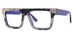 Killian Rectangle Purple Glasses3