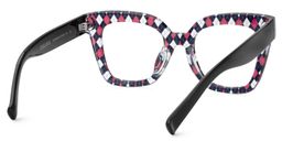 Malcolm Square Rhombus Pattern Glasses4