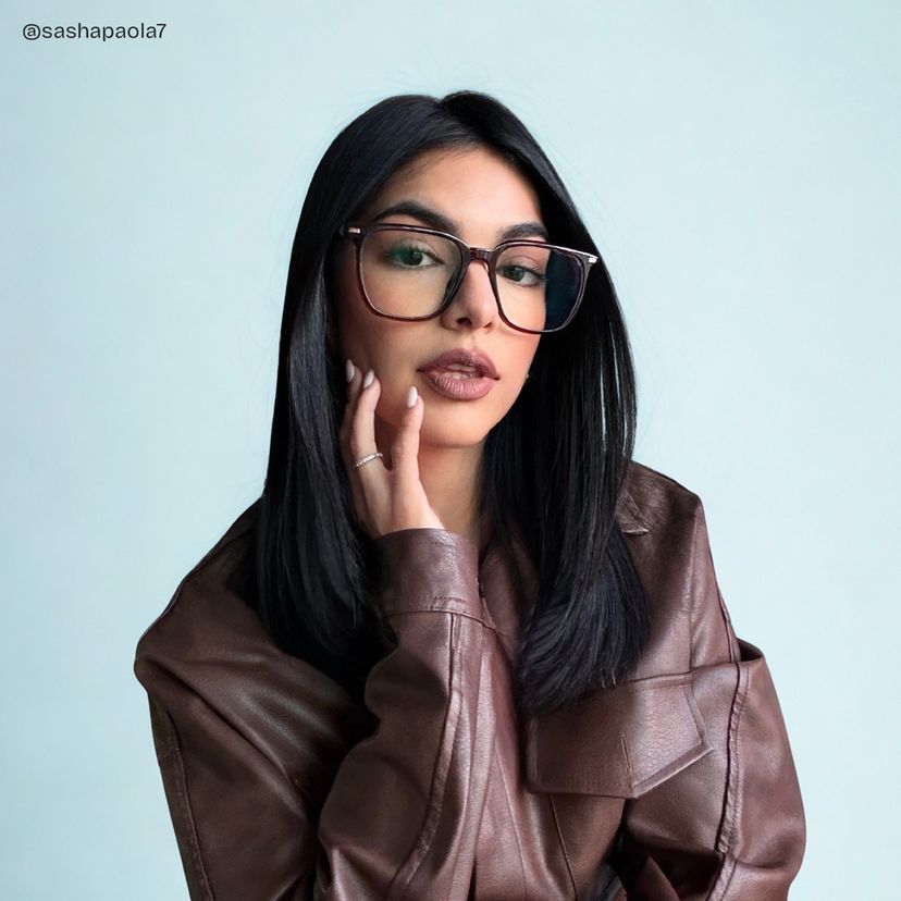 Jude Dark Brown Square Glasses