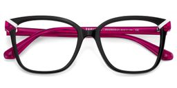 Nolan Square Black Glasses3