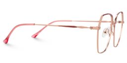 Marlon Geometric Red Glasses3