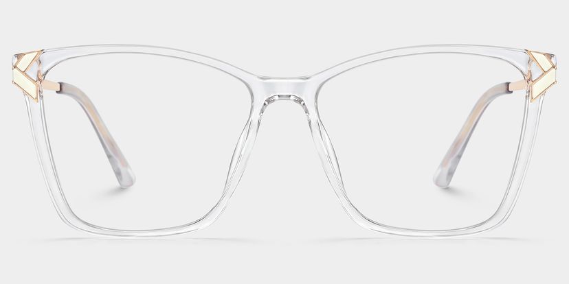 Tricee Square Clear Glasses