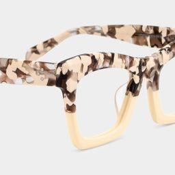 Benitez Square Two-Tone Glasses4